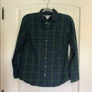 J. Crew Plaid Button Down Shirt‎